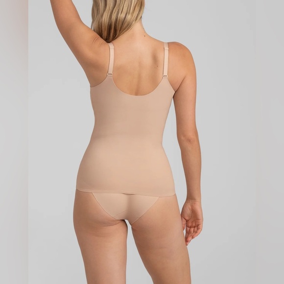 NEW Honeylove Crossover Cami Shapewear Tank Bra Size 3X Plus San Tan NWT - Picture 3 of 10